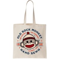 Old Sock Monkey Vintage Toy Company Logo Sock Monkey Bag