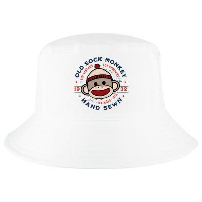 Old Sock Monkey Vintage Toy Company Logo Sock Monkey Cool Comfort Performance Bucket Hat