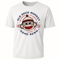 Old Sock Monkey Vintage Toy Company Logo Sock Monkey Performance Shirt