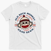 Old Sock Monkey Vintage Toy Company Logo Sock Monkey T-Shirt