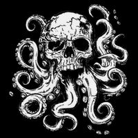 Octopus Skull Monster Cthulhu Skull Gifts Cooling Performance Crew T-Shirt