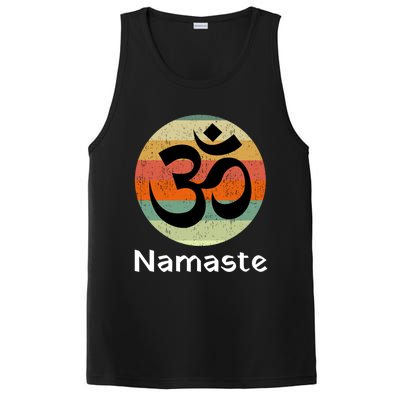 Om Symbol Namaste Ohm Hindu Zen Yoga Day Cool Gift PosiCharge Competitor Tank