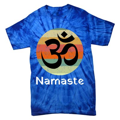 Om Symbol Namaste Ohm Hindu Zen Yoga Day Cool Gift Tie-Dye T-Shirt