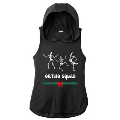 Ortho Squad Nursing Orthopedic Doctor Skeletons Funny Gift Ladies PosiCharge Tri-Blend Wicking Draft Hoodie Tank