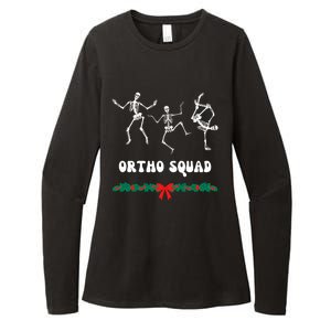 Ortho Squad Nursing Orthopedic Doctor Skeletons Funny Gift Womens CVC Long Sleeve Shirt