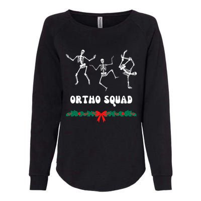 Ortho Squad Nursing Orthopedic Doctor Skeletons Funny Gift Womens California Wash Sweatshirt