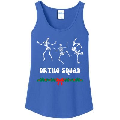 Ortho Squad Nursing Orthopedic Doctor Skeletons Funny Gift Ladies Essential Tank