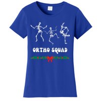 Ortho Squad Nursing Orthopedic Doctor Skeletons Funny Gift Women's T-Shirt