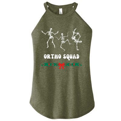 Ortho Squad Nursing Orthopedic Doctor Skeletons Funny Gift Women's Perfect Tri Rocker Tank