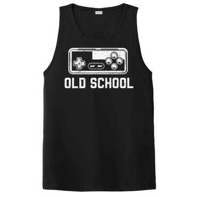 Old School New School Gamer Dad Son Matching FatherS Day PosiCharge Competitor Tank