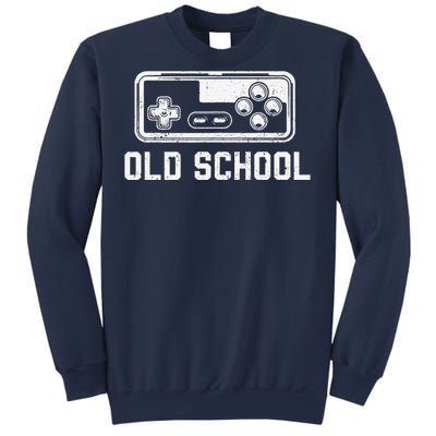 Old School New School Gamer Dad Son Matching FatherS Day Sweatshirt