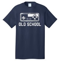 Old School New School Gamer Dad Son Matching FatherS Day Tall T-Shirt