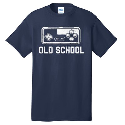 Old School New School Gamer Dad Son Matching FatherS Day Tall T-Shirt