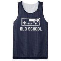 Old School New School Gamer Dad Son Matching FatherS Day Mesh Reversible Basketball Jersey Tank