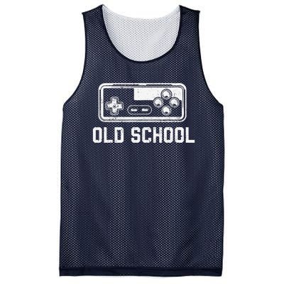 Old School New School Gamer Dad Son Matching FatherS Day Mesh Reversible Basketball Jersey Tank