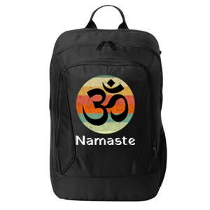 Om Symbol Namaste Ohm Hindu Zen Yoga Day Gift City Backpack