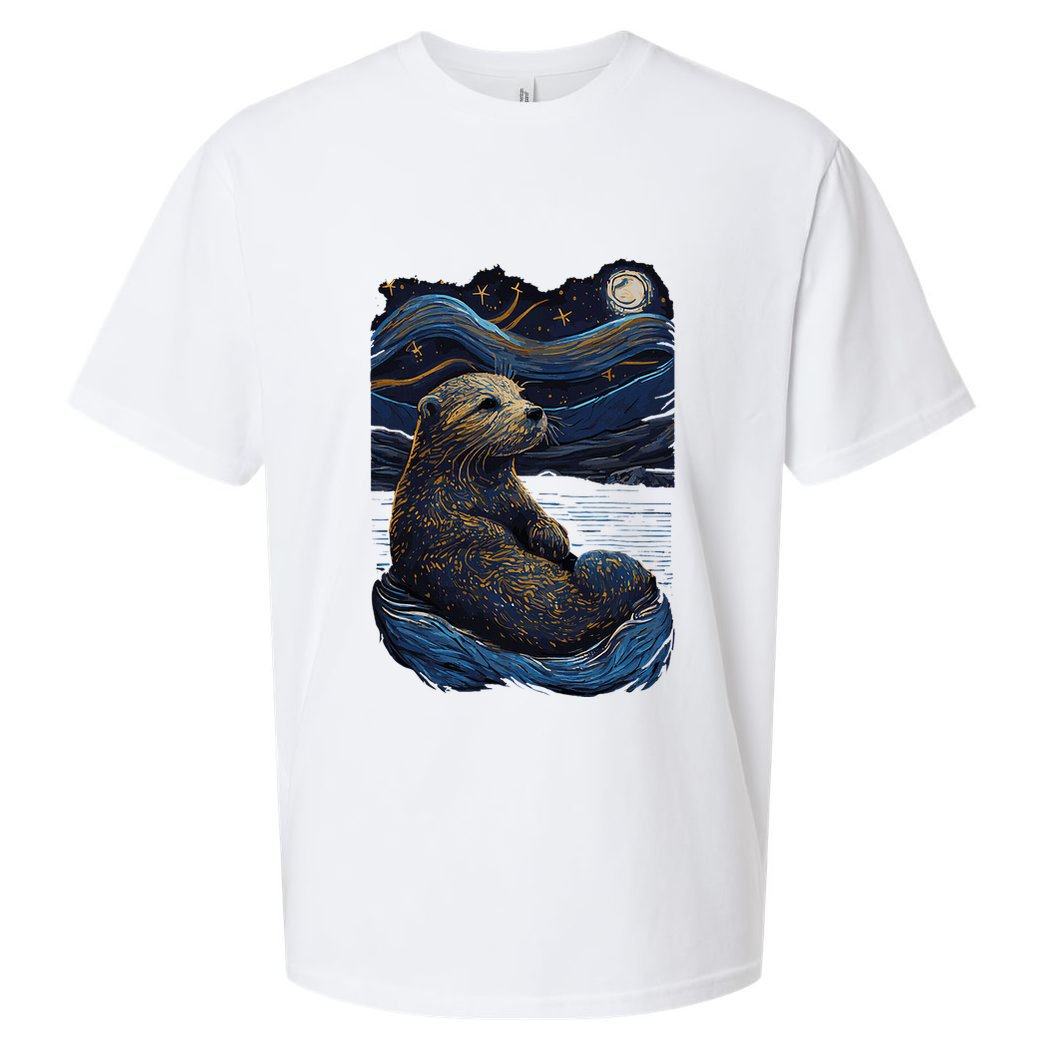 Otter Starry Night Sueded Cloud Jersey T-Shirt