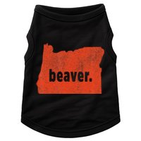 Oregon State Nickname Beaver Distressed Doggie Tank