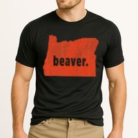 Oregon State Nickname Beaver Distressed Cooling Performance Crew T-Shirt