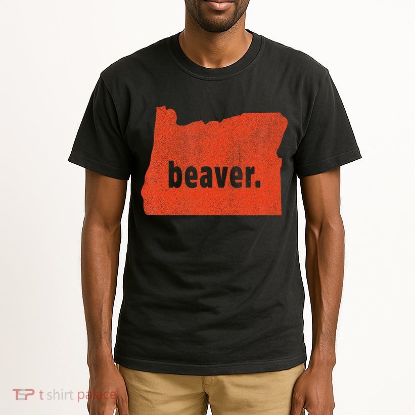 Oregon State Nickname Beaver Distressed Tall T-Shirt