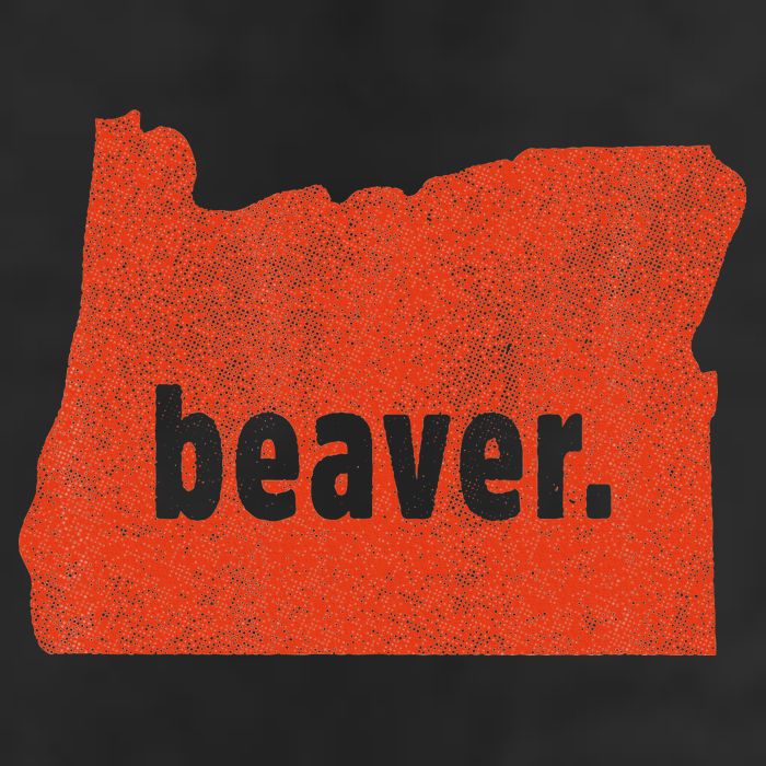 Oregon State Nickname Beaver Distressed 15oz Campfire Ceramic Mug
