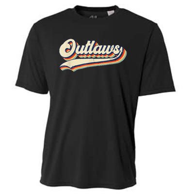 Outlaws Sports Name Cooling Performance Crew T-Shirt