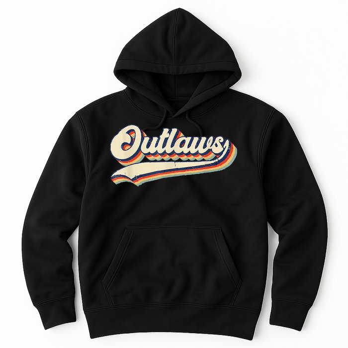 Outlaws Sports Name Hoodie