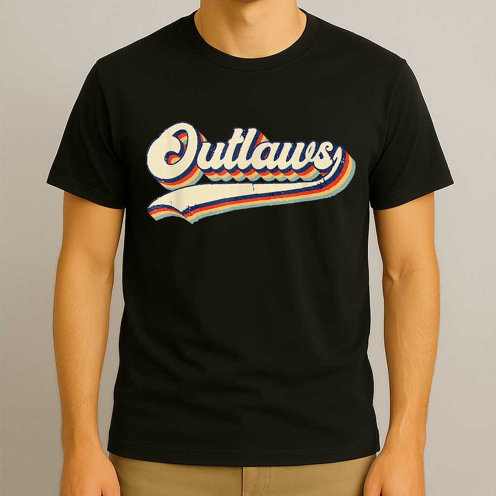 Outlaws Sports Name T-Shirt