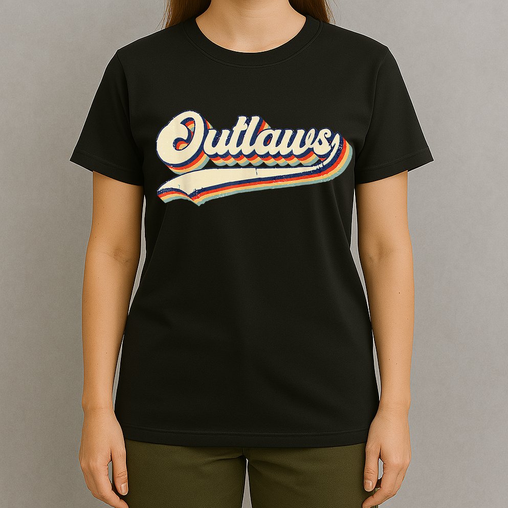Outlaws Sports Name T-Shirt