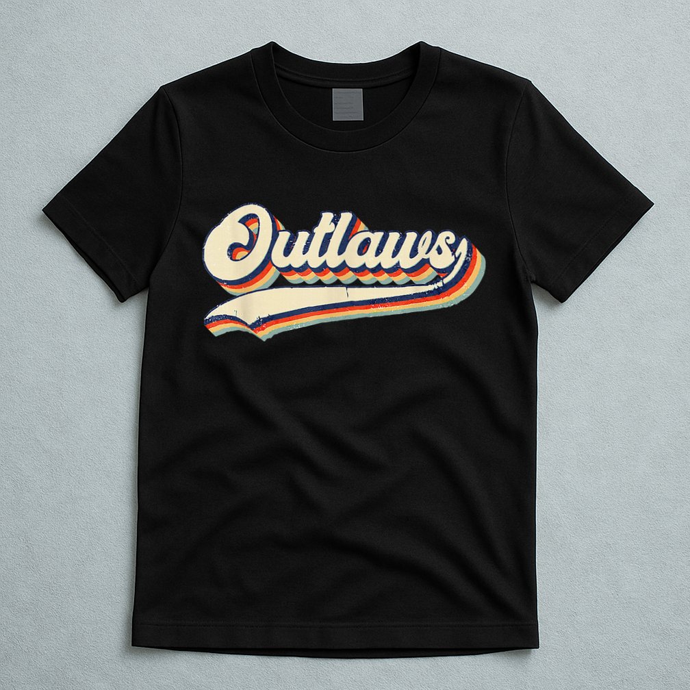 Outlaws Sports Name T-Shirt