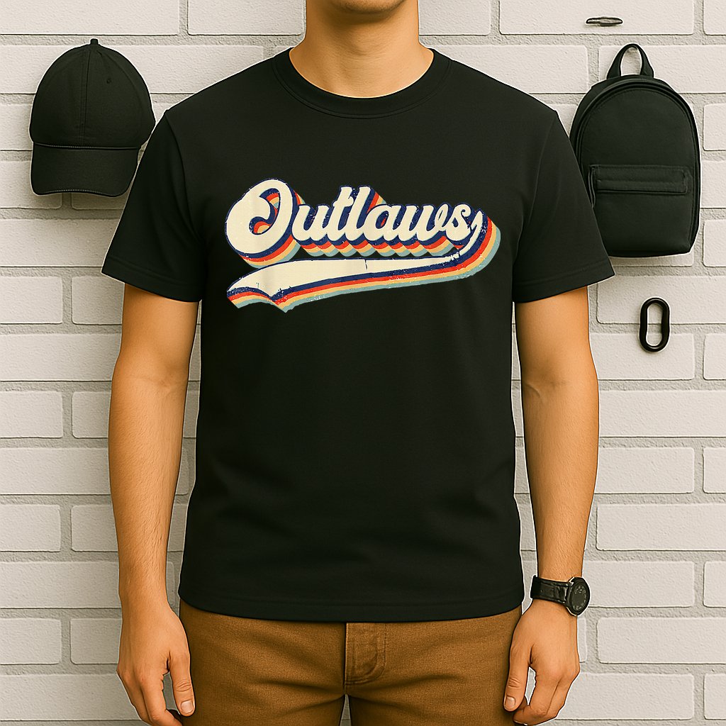 Outlaws Sports Name T-Shirt