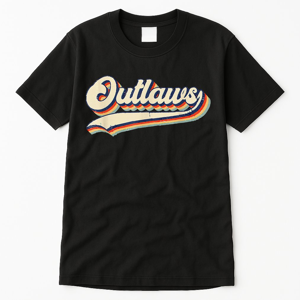 Outlaws Sports Name Tall T-Shirt