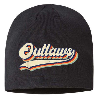 Outlaws Sports Name Sustainable Beanie