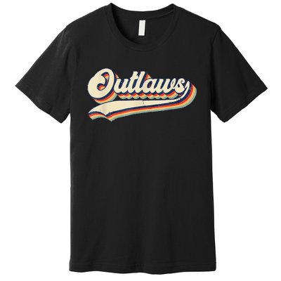 Outlaws Sports Name Premium T-Shirt