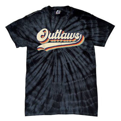 Outlaws Sports Name Tie-Dye T-Shirt