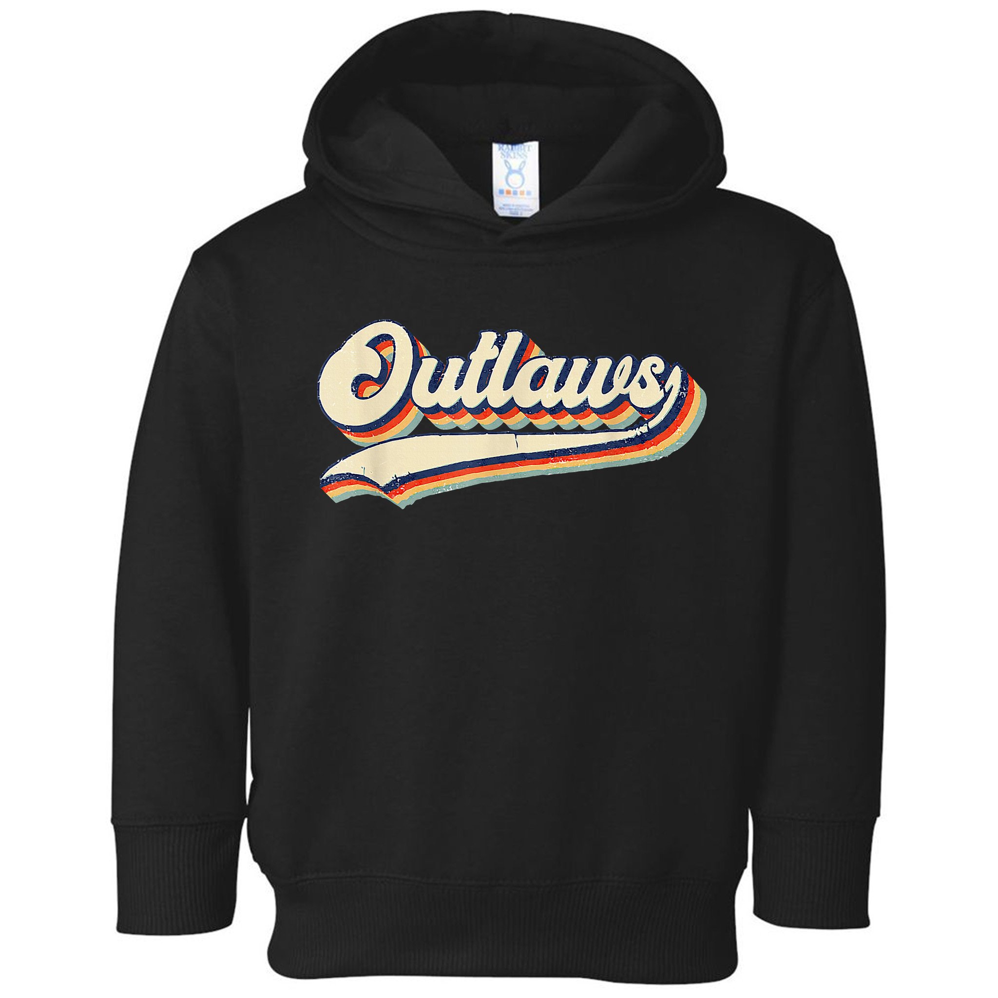 Outlaws Sports Name Toddler Hoodie