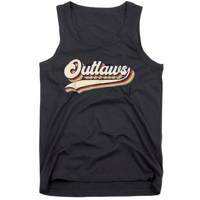 Outlaws Sports Name Tank Top