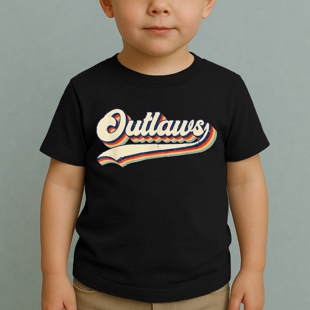 Outlaws Sports Name Toddler T-Shirt