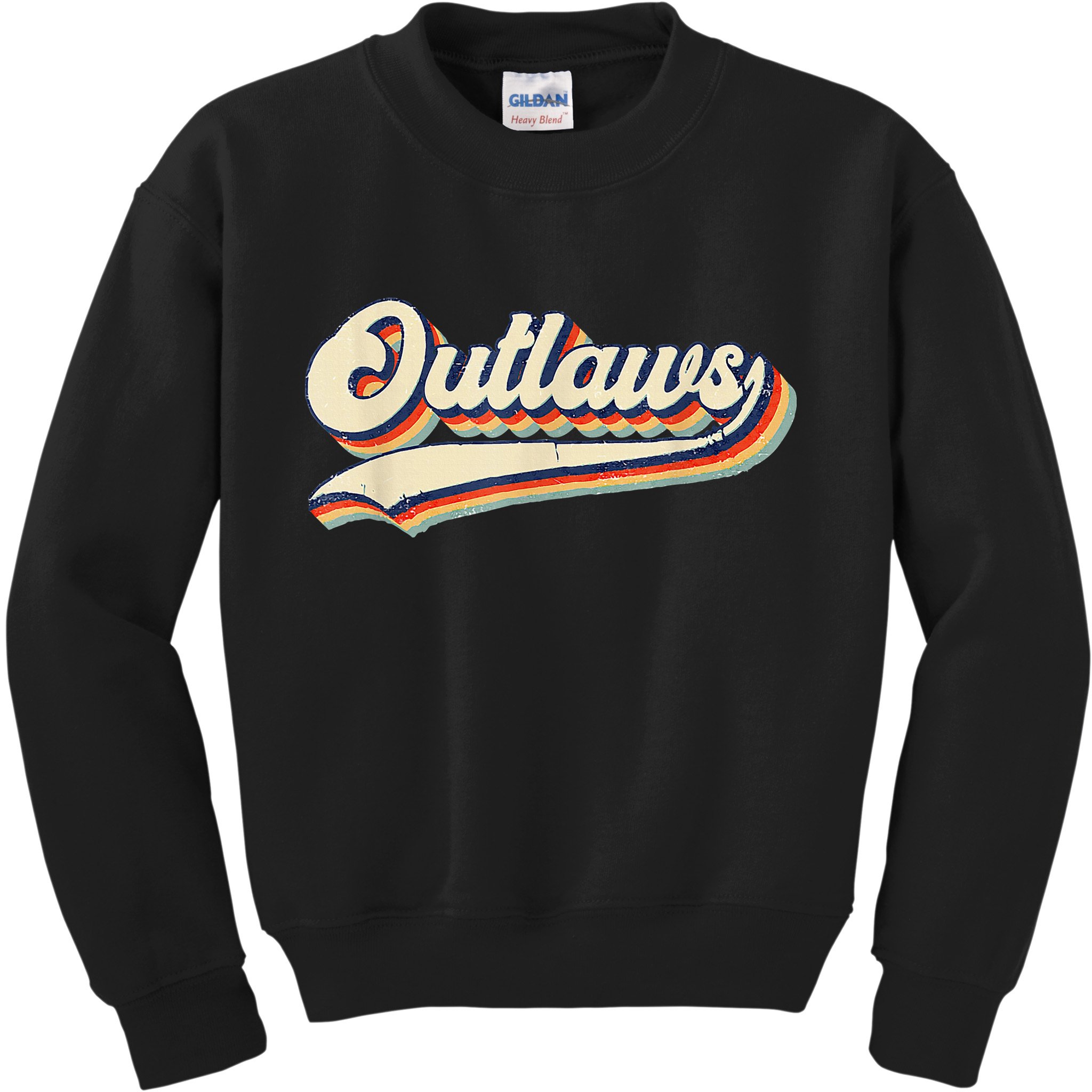 Outlaws Sports Name Kids Sweatshirt
