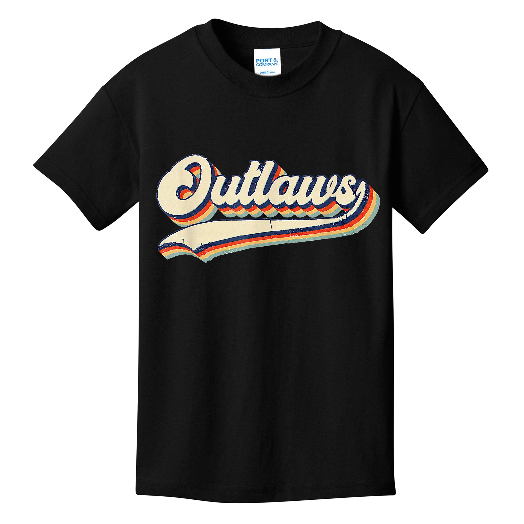 Outlaws Sports Name Kids T-Shirt