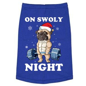 Oh Swoly Night Pug Dog Ugly Christmas Gym Weightlifting Gift Doggie Tank