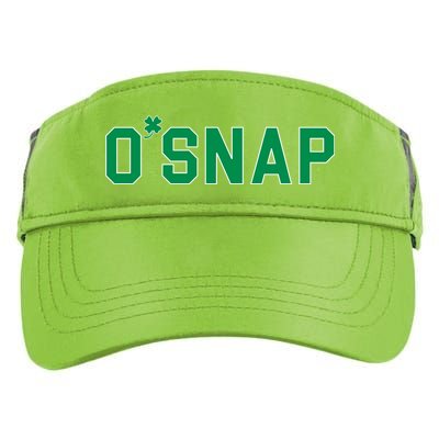 O'Snap Irish St. Patrick's Day Clover Adult Drive Performance Visor