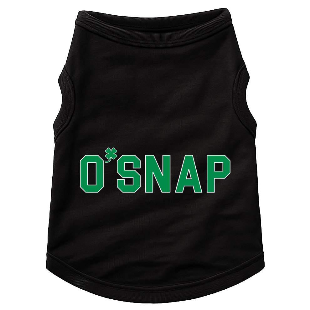 O'Snap Irish St. Patrick's Day Clover Doggie Tank