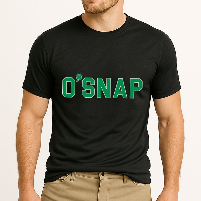 O'Snap Irish St. Patrick's Day Clover Cooling Performance Crew T-Shirt