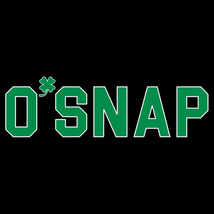 O'Snap Irish St. Patrick's Day Clover Cooling Performance Crew T-Shirt