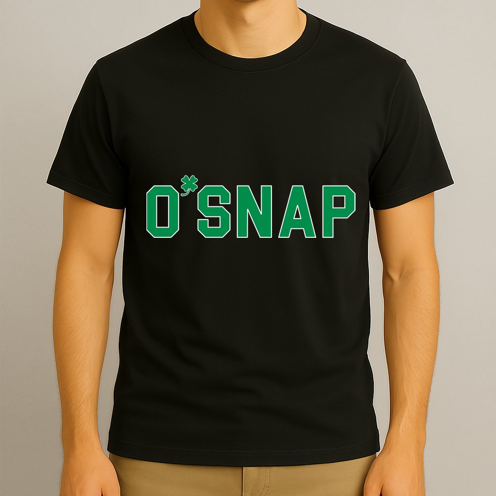 O'Snap Irish St. Patrick's Day Clover T-Shirt