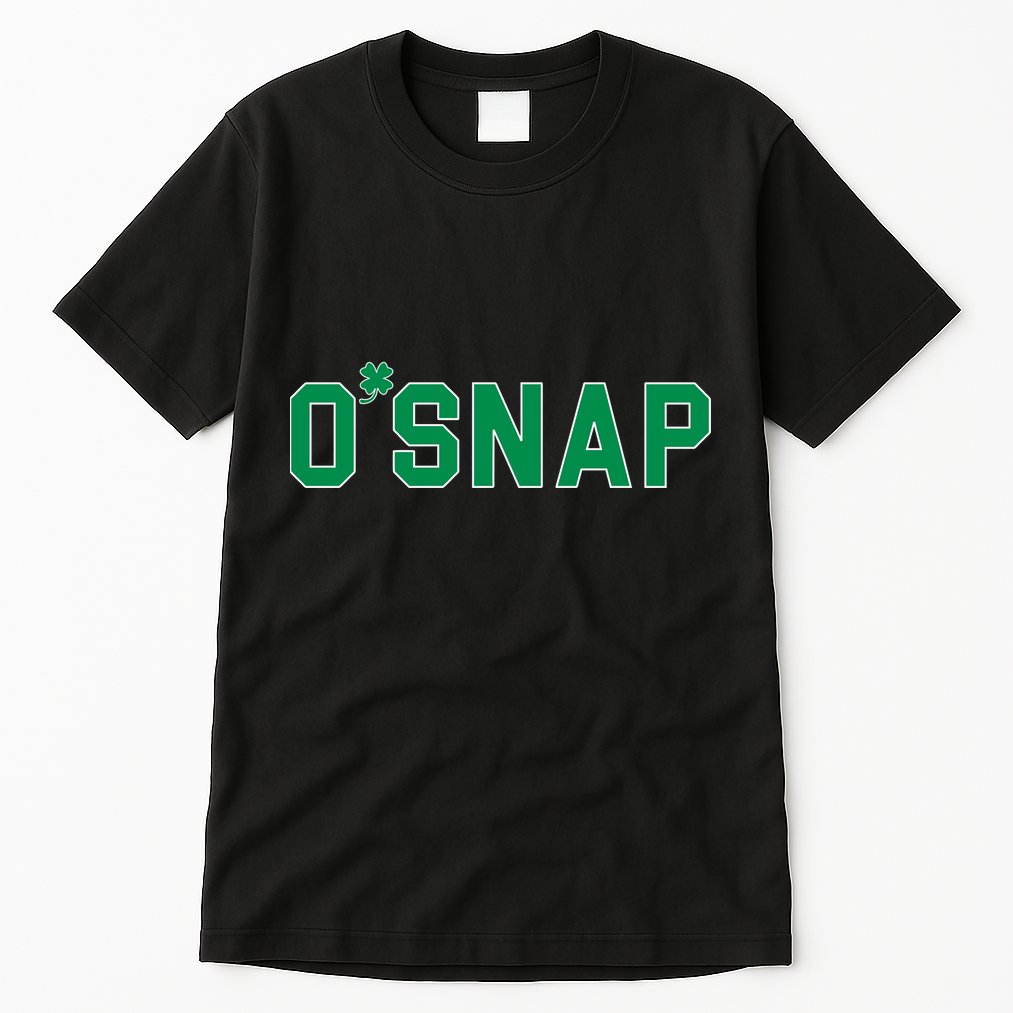 O'Snap Irish St. Patrick's Day Clover Tall T-Shirt