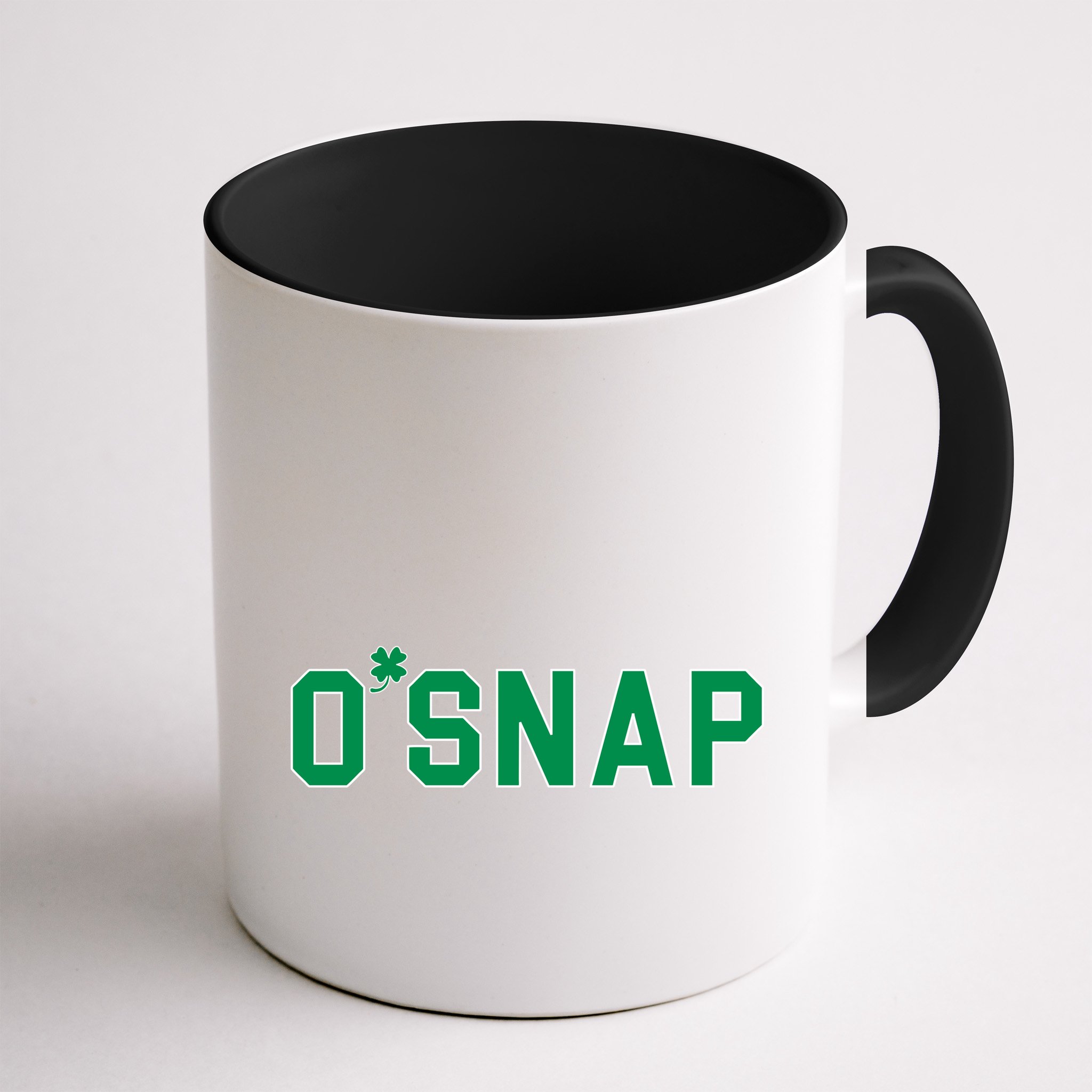 O'Snap Irish St. Patrick's Day Clover Mug