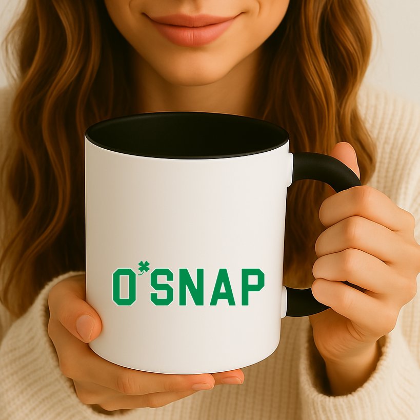 O'Snap Irish St. Patrick's Day Clover Mug