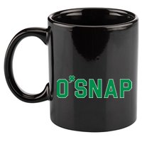 O'Snap Irish St. Patrick's Day Clover 11oz C Handle Ceramic Mug